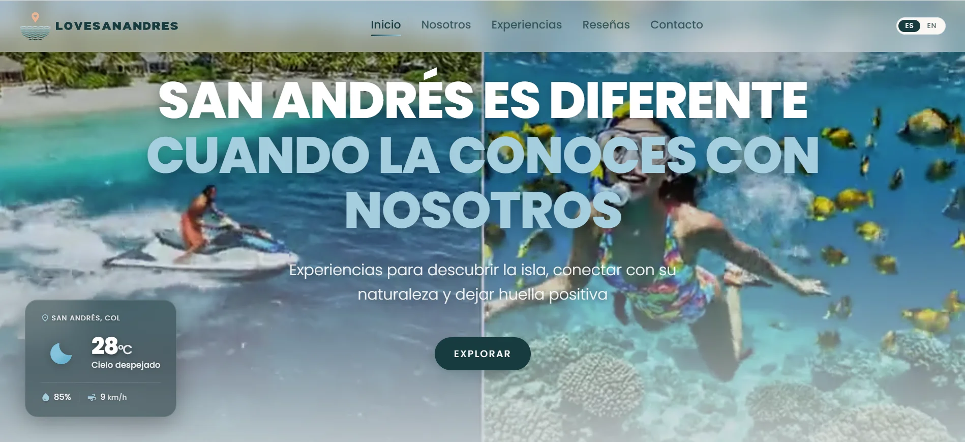 Love Sanandres — E-commerce