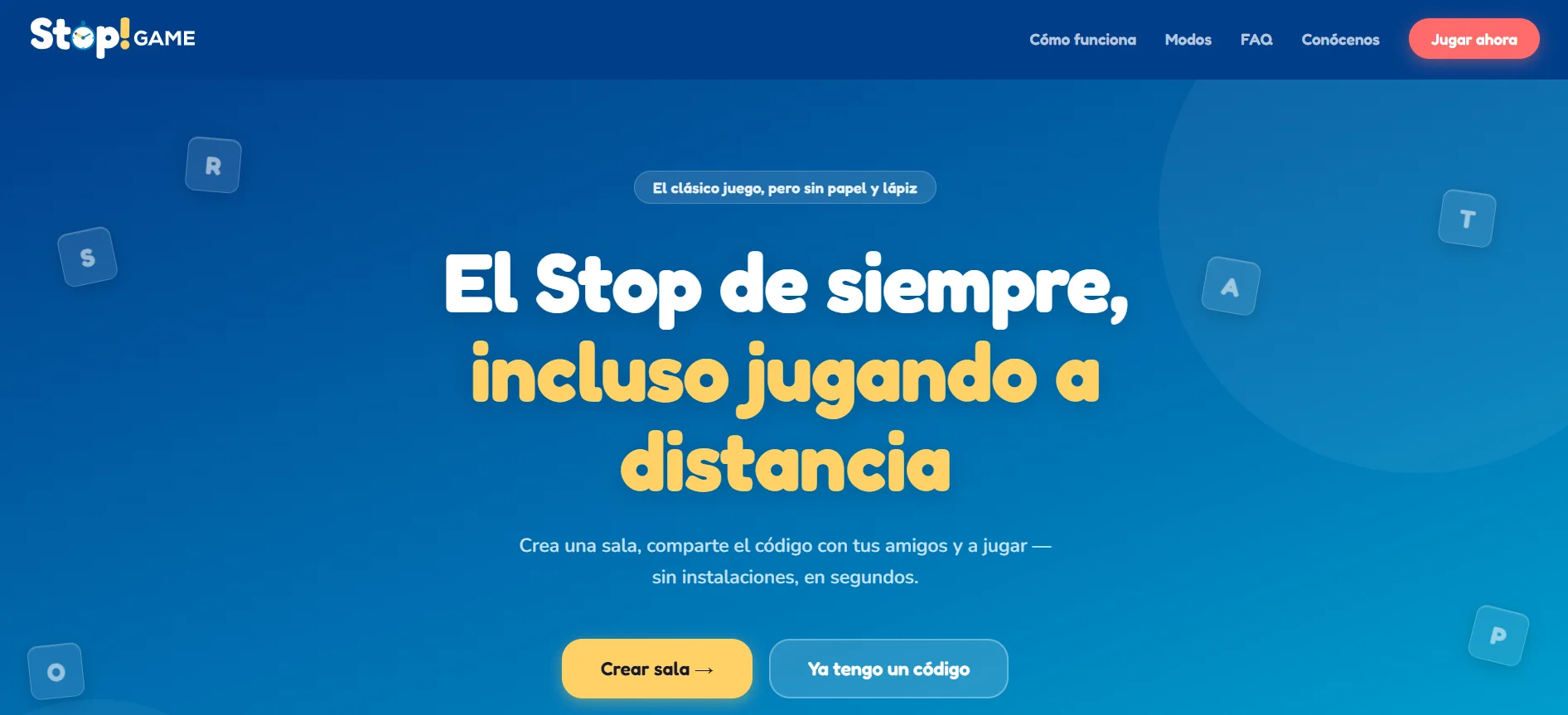 Stop Game — Online Game